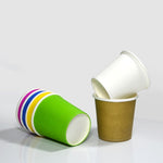 4oz Disposable Cups Thick Tasting Concentrated Color Tasting Cup Coffee Paper Cup for Coffee 100ml Paper Cup