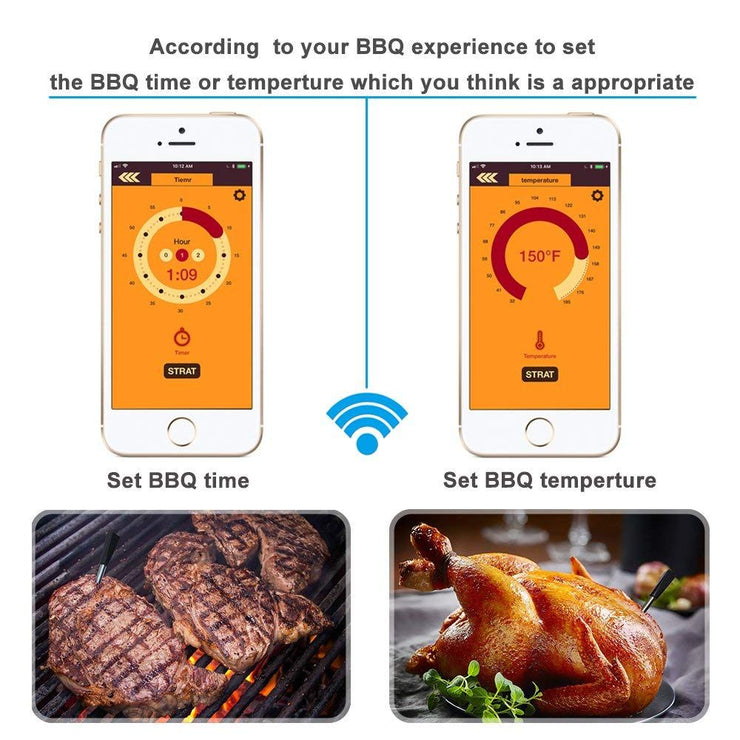 Airprobe Digital Meat Thermometer Kitchen Smart Wireless Cooking