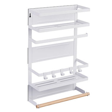Home and Kitchen Shelf Organizer Magnetic Spice Rack Kitchen Refrigerator Storage Fridge Freezer Holder Rack