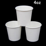 4oz Disposable Cups Thick Tasting Concentrated Color Tasting Cup Coffee Paper Cup for Coffee 100ml Paper Cup