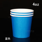 4oz Disposable Cups Thick Tasting Concentrated Color Tasting Cup Coffee Paper Cup for Coffee 100ml Paper Cup